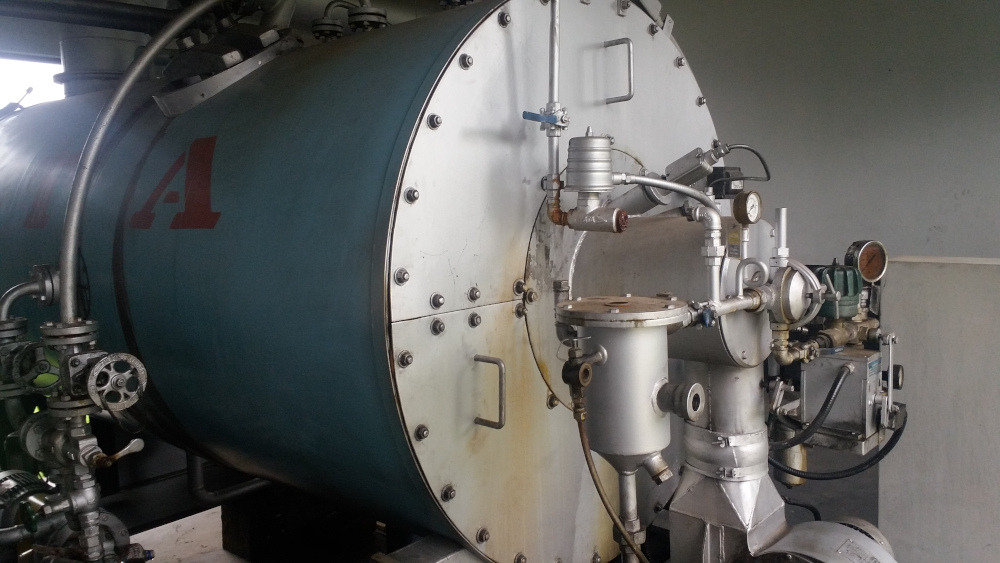 Caldeira flamotubular industrial
