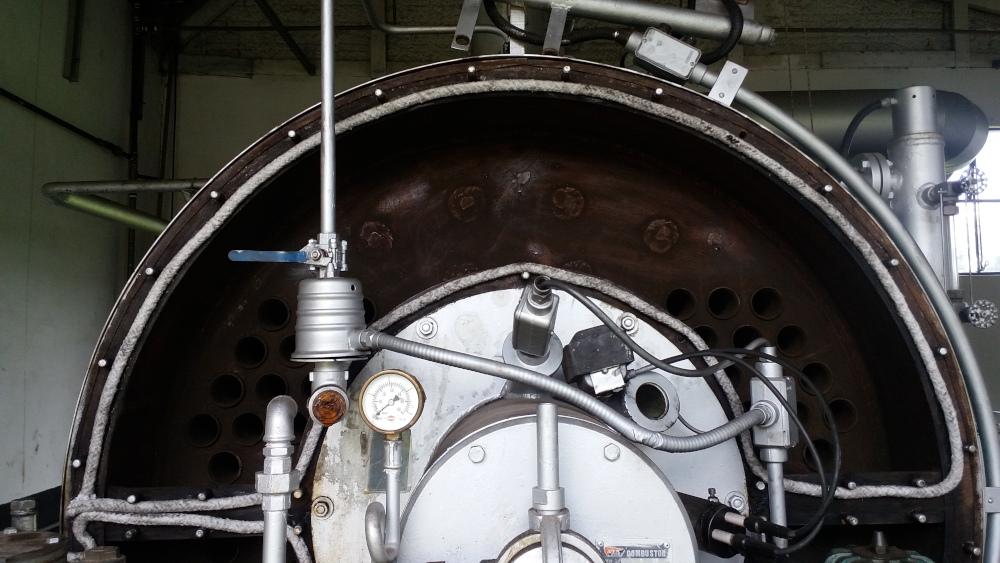 Instrumentação e dispositivos de segurança da caldeira
